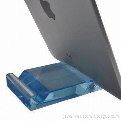 Crystal Stand for iPad, Enjoy Your Choice of 2 Viewing Angles with the Stylish Stand for Hand Free